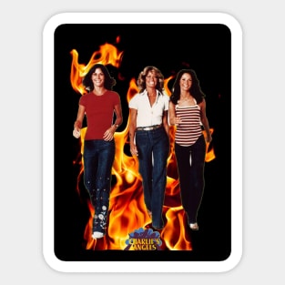 charlies angels Sticker